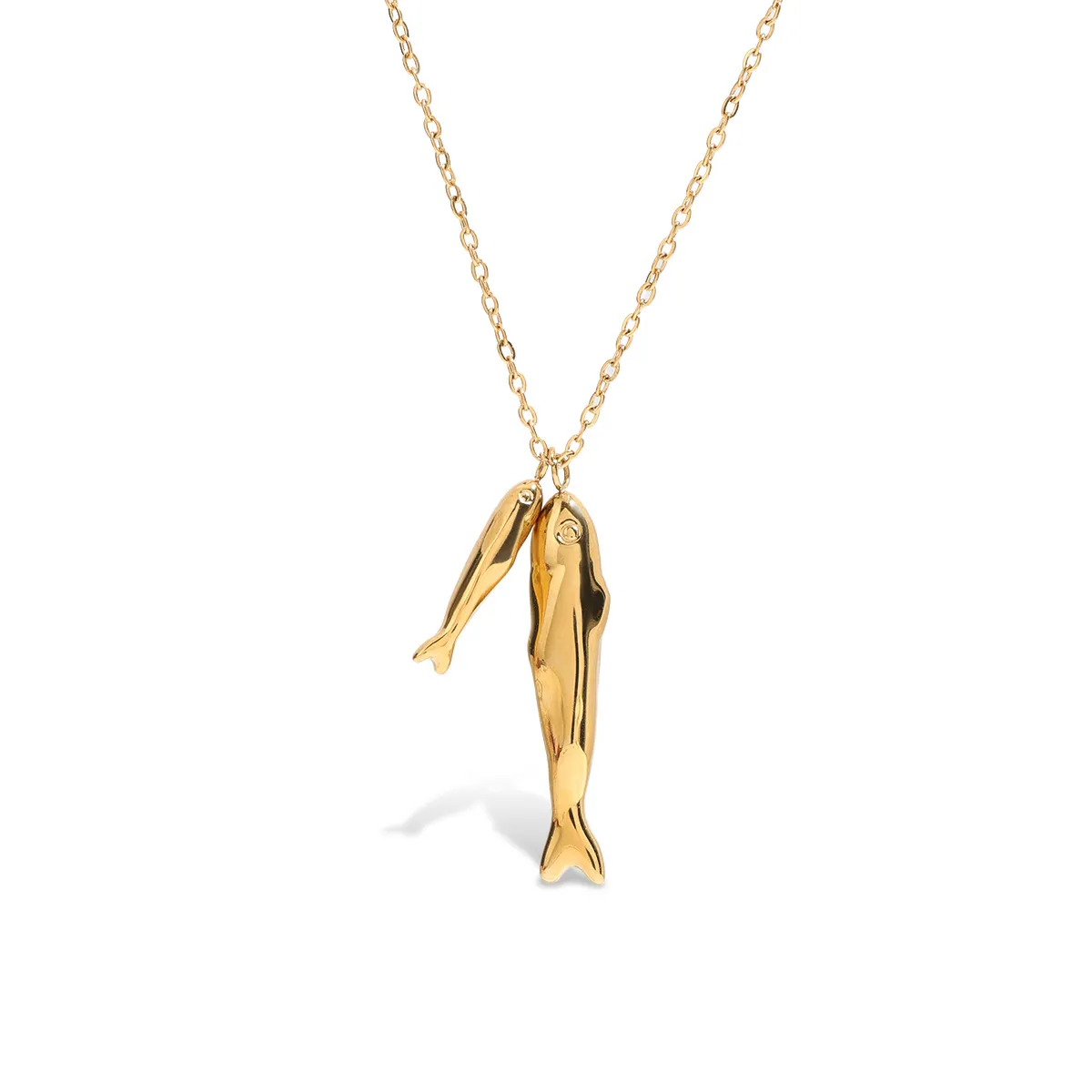18K Gold-Plated Pendant Necklace - Image 3
