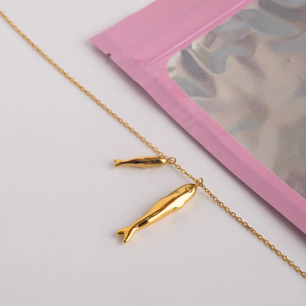 18K Gold-Plated Pendant Necklace - Image 4