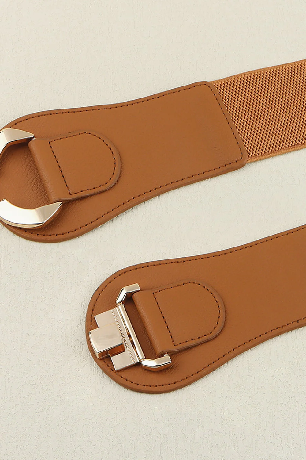 Alloy Buckle Elastic Belt - Image 5