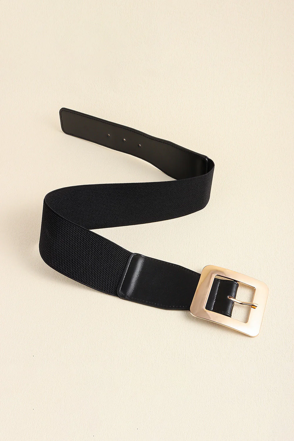 Alloy Buckle PU Leather Belt - Image 5