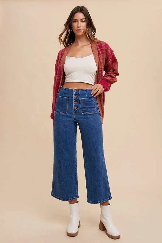 Annie Wear Button Fly High Waist Jeans - Image 6