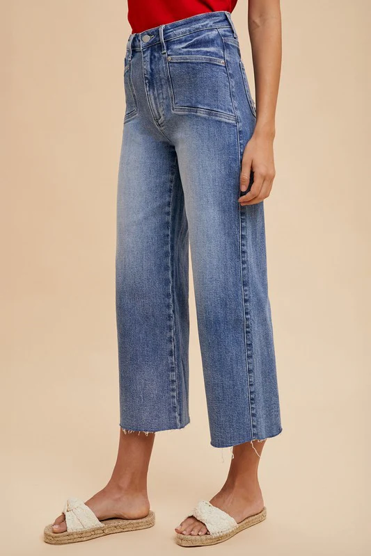 Annie Wear High Rise Wide Leg Jeans - Image 2