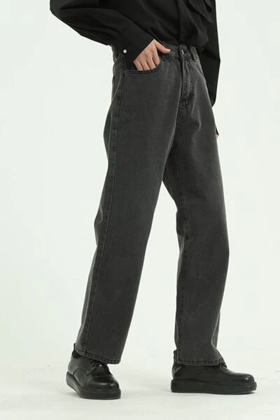 Baggy Jeans with Pockets - Image 2
