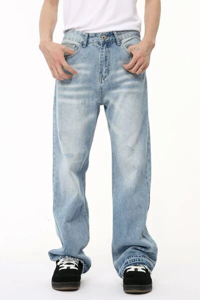 Baggy Jeans with Pockets - Image 4