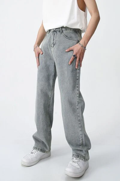 Baggy Jeans with Pockets - Image 3