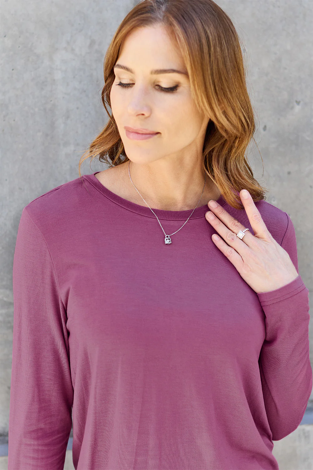 Basic Bae Full Size Round Neck Long Sleeve Top - Image 9