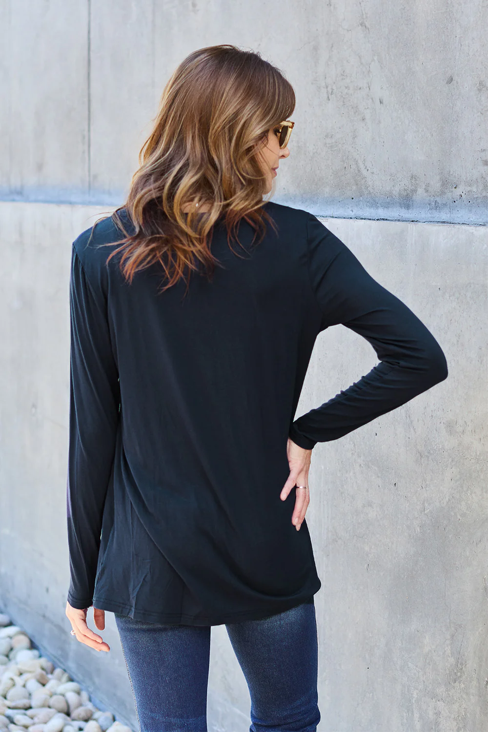 Basic Bae Full Size Round Neck Long Sleeve Top - Image 19