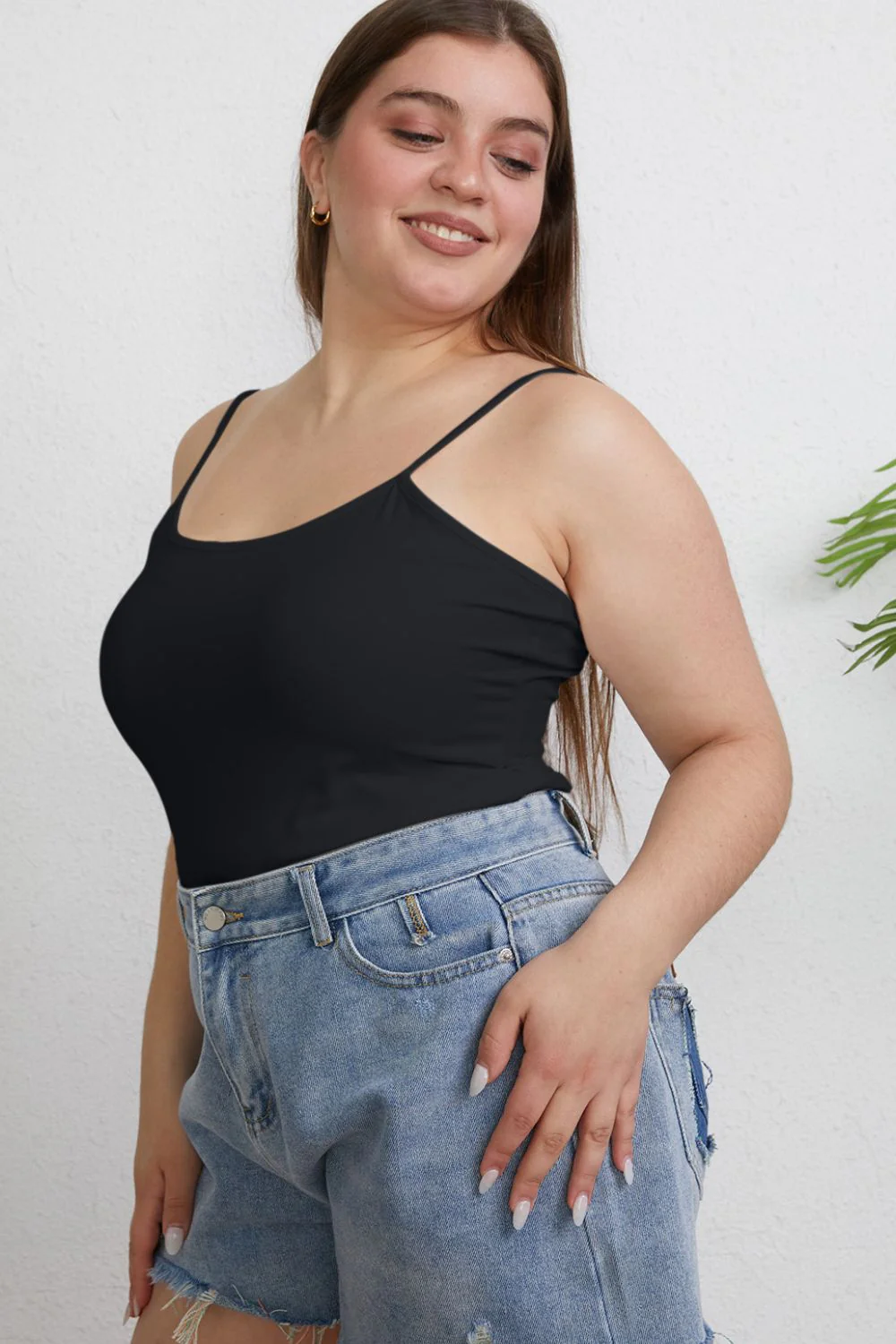 Basic Bae Full Size Round Neck Slim Cami - Image 10