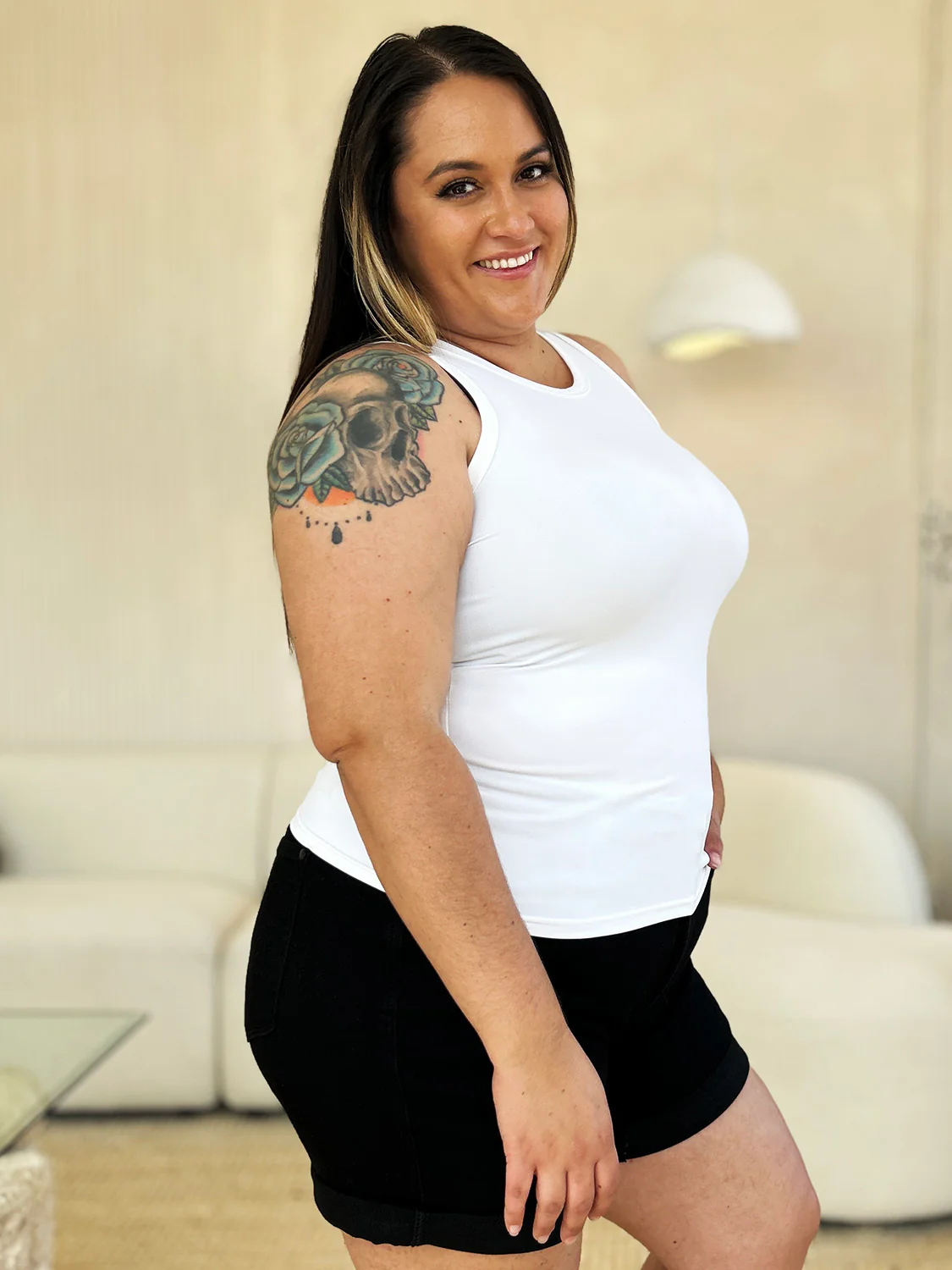Basic Bae Full Size Round Neck Slim Tank - Image 6