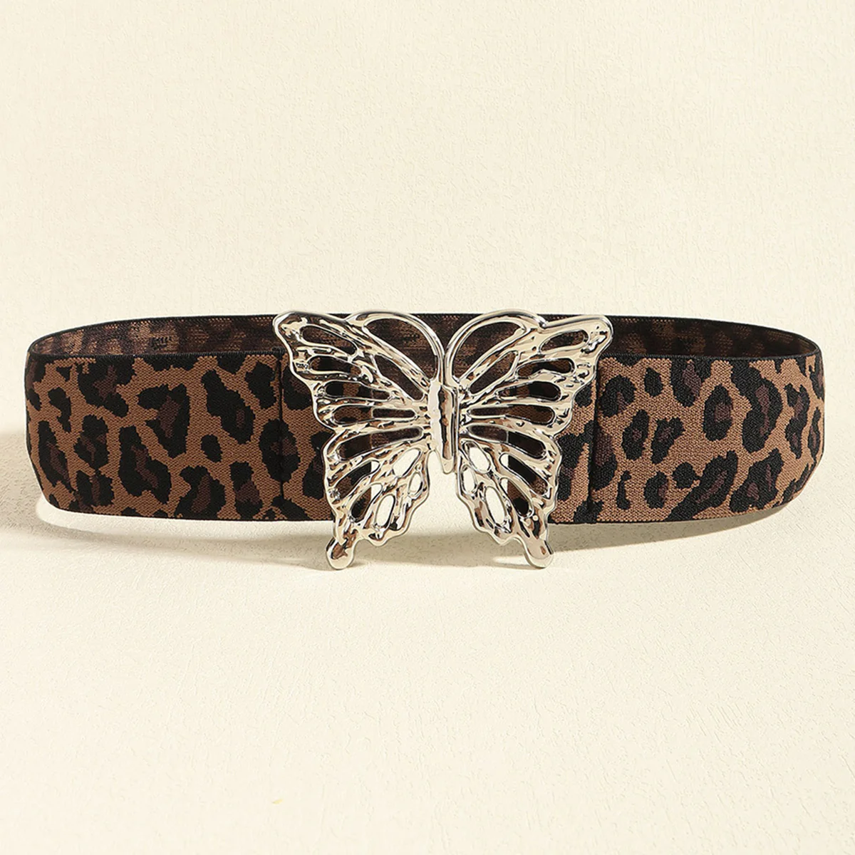 Butterfly Alloy Buckle Elastic Belt - Image 6