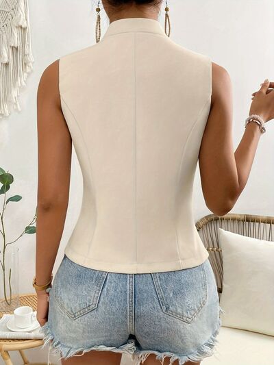Button Down Vest Coat - Image 5