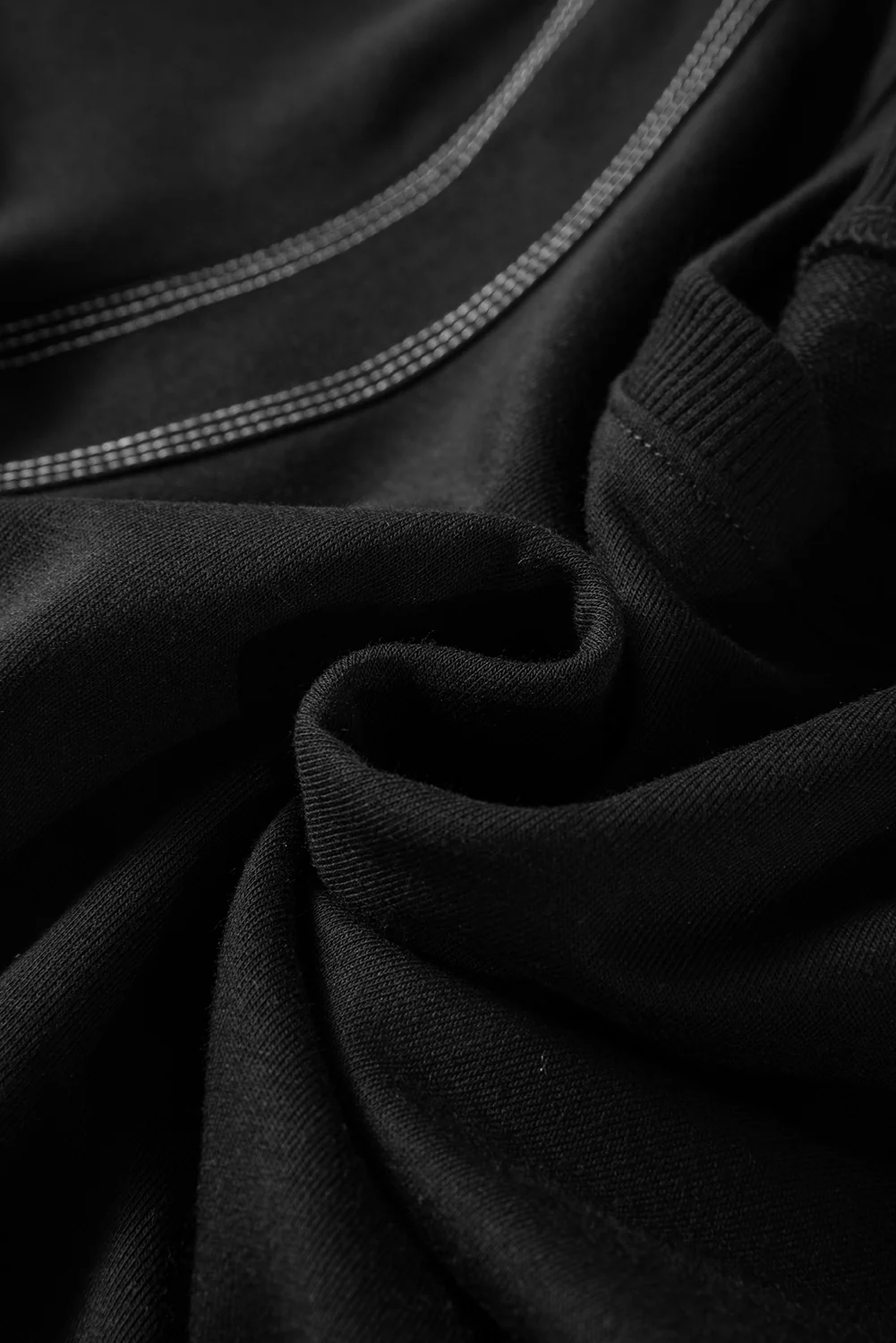Contrast Stitches Detail Half Sleeve Blouse - Image 7