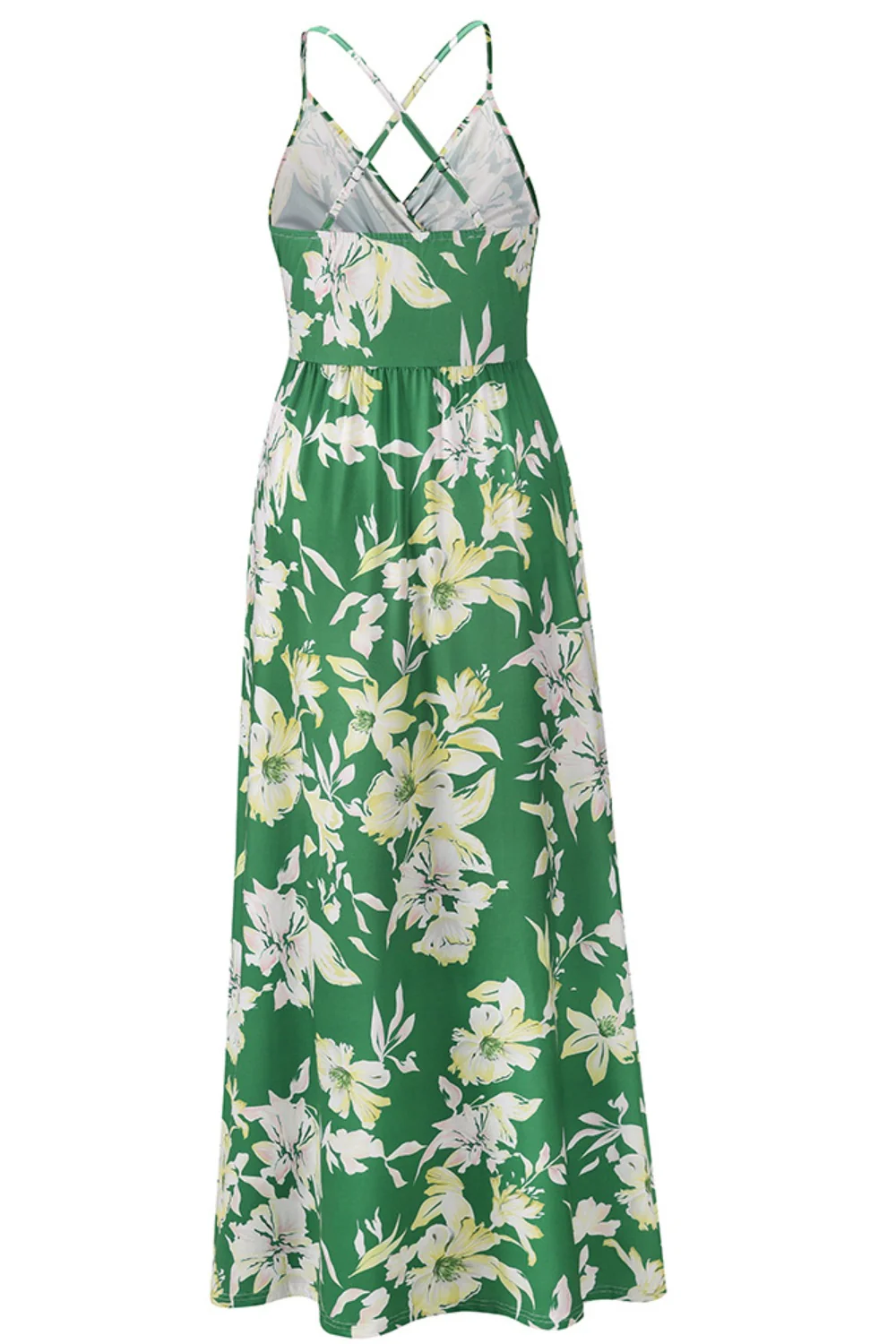 Crisscross Printed Surplice Cami Dress - Image 11