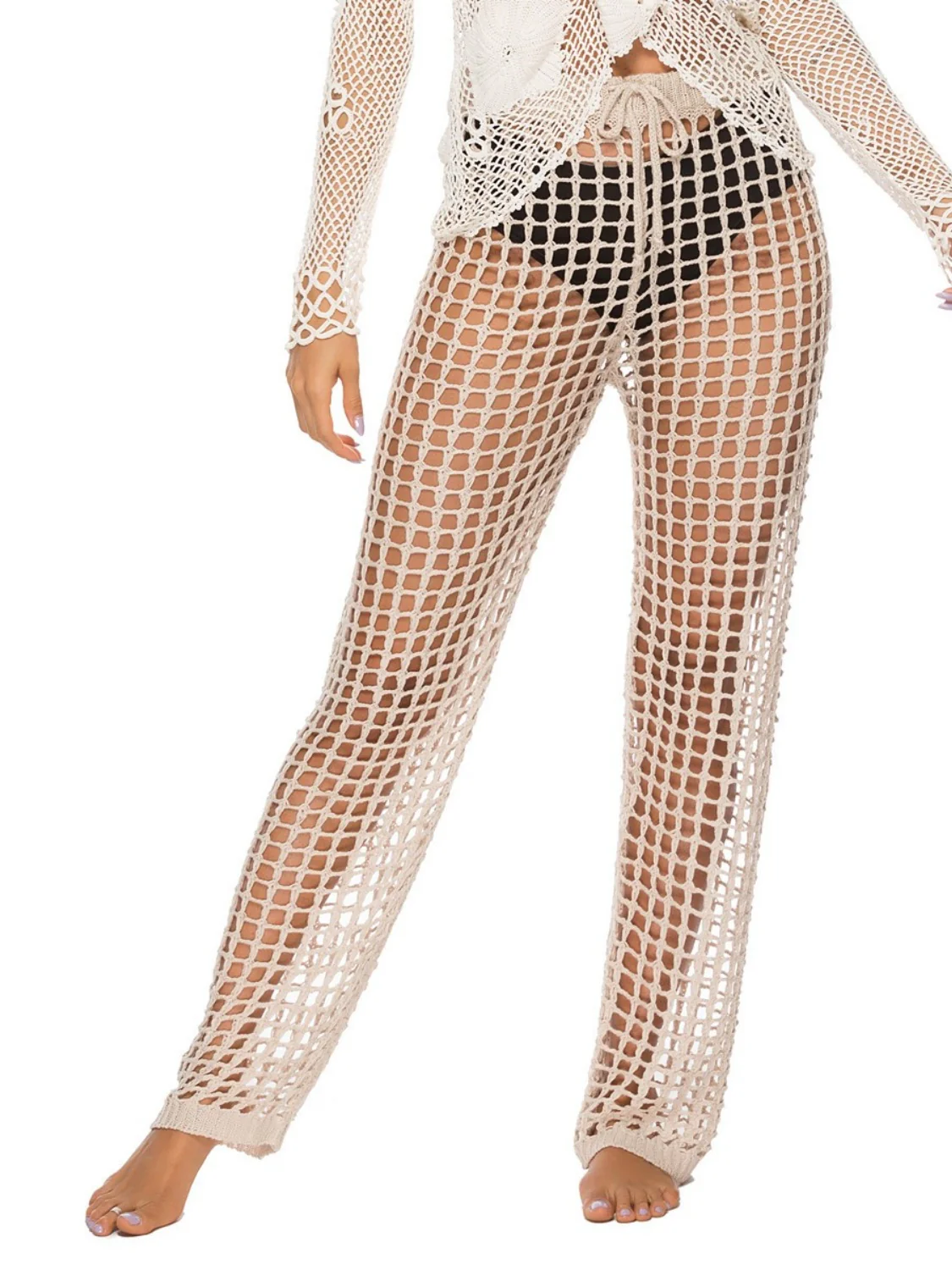Cutout High Waist Swim Pants - Image 14