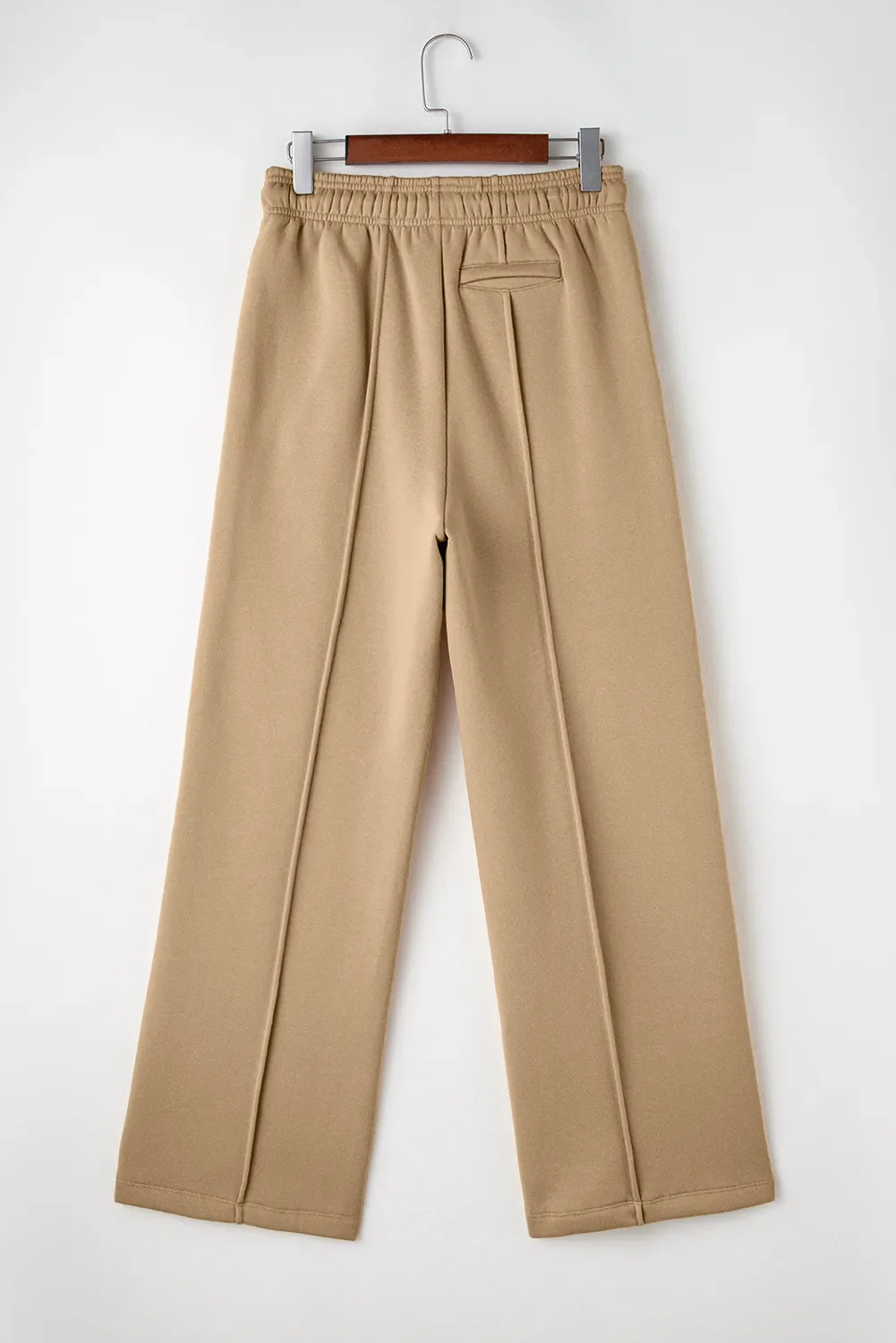 Drawstring Wide Leg Pants with Pockets - Image 6