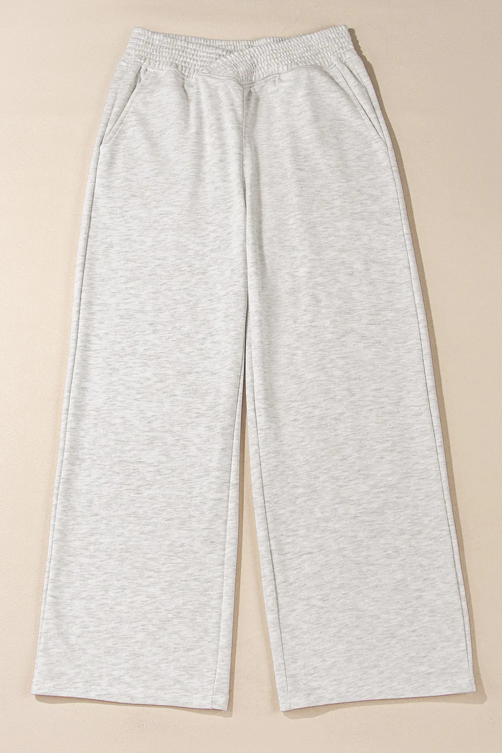 Elastic Waist Active Pants with Pockets - Image 3