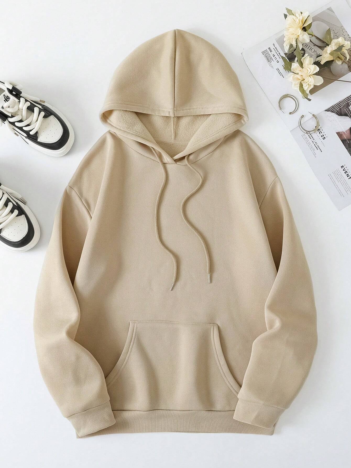 FAITH OVER FEAR Dropped Shoulder Hoodie - Image 6