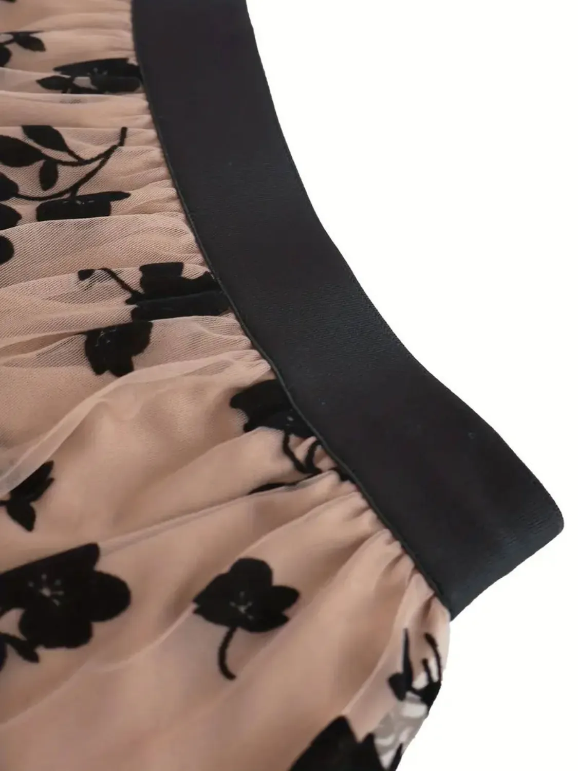 Floral Print High Waist Mini Skirt - Image 4