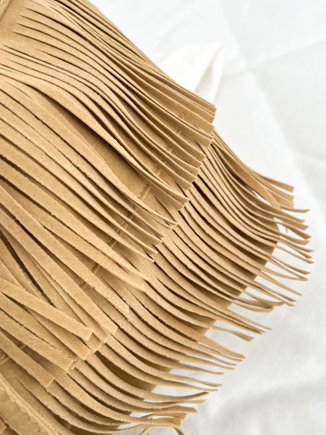 Fringe Drawstring Shoulder Bag - Image 5