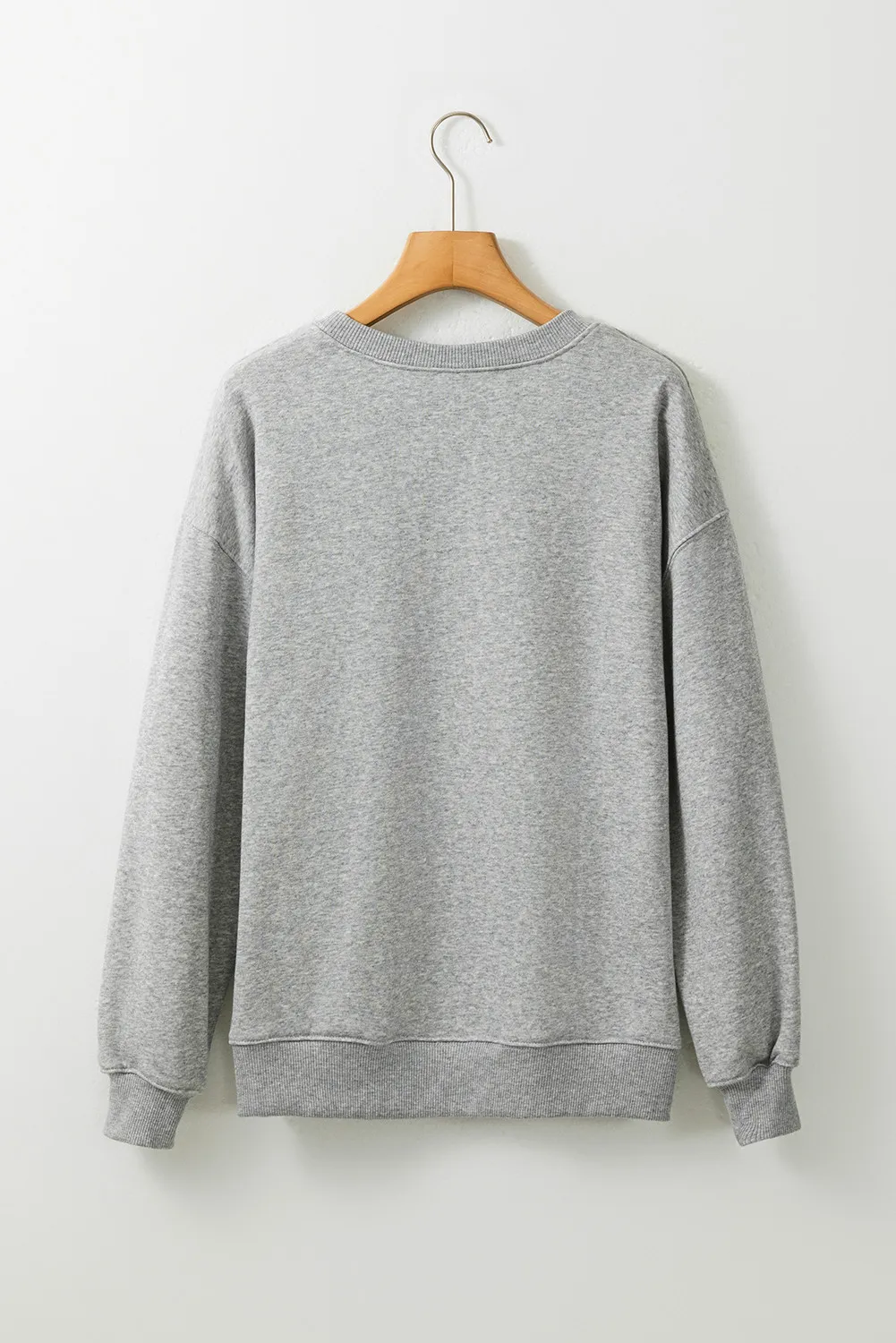 GAME DAY Round Neck Long Sleeve Sweatshirt - Image 4