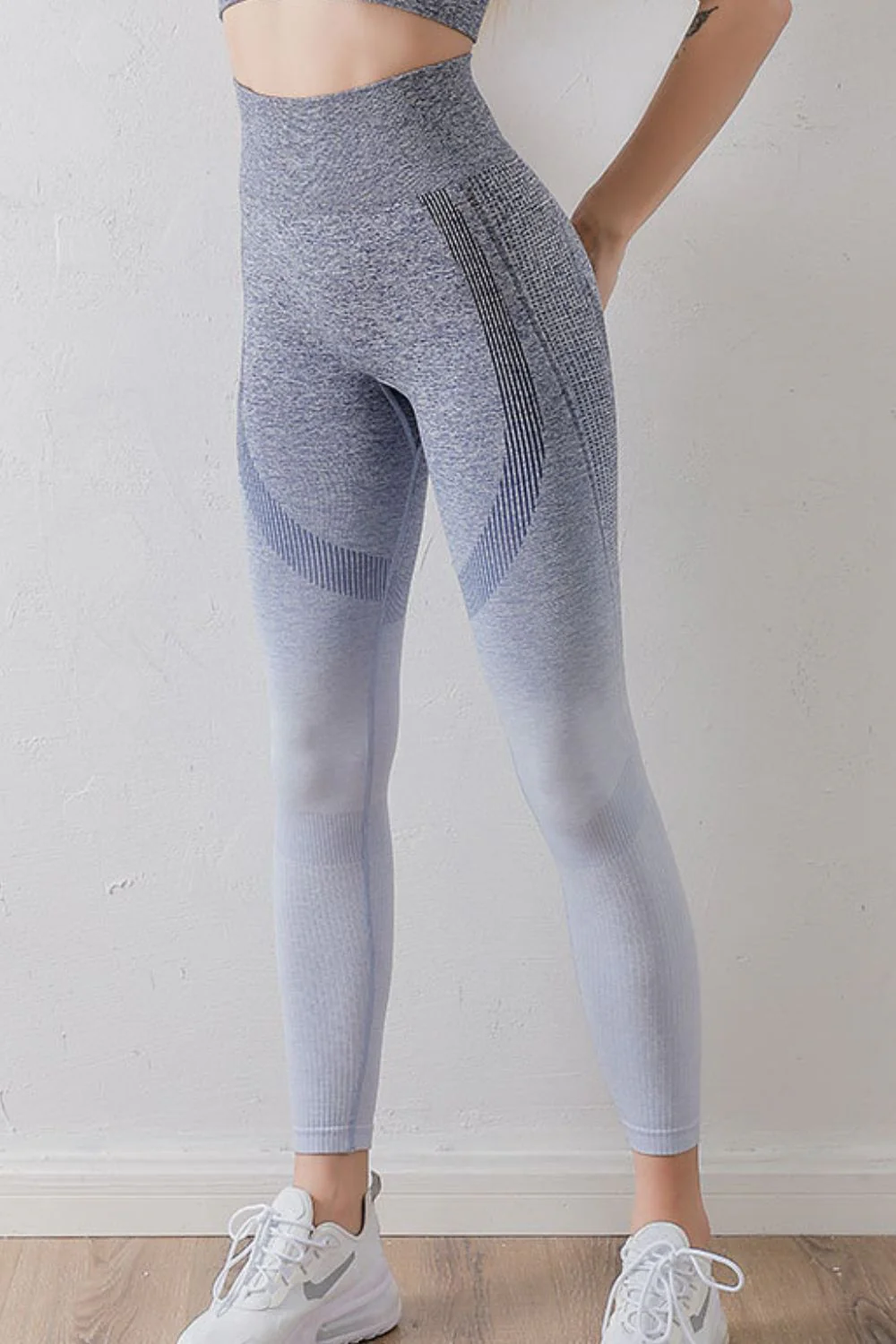 Gradient High Waist Sports Leggings - Image 10