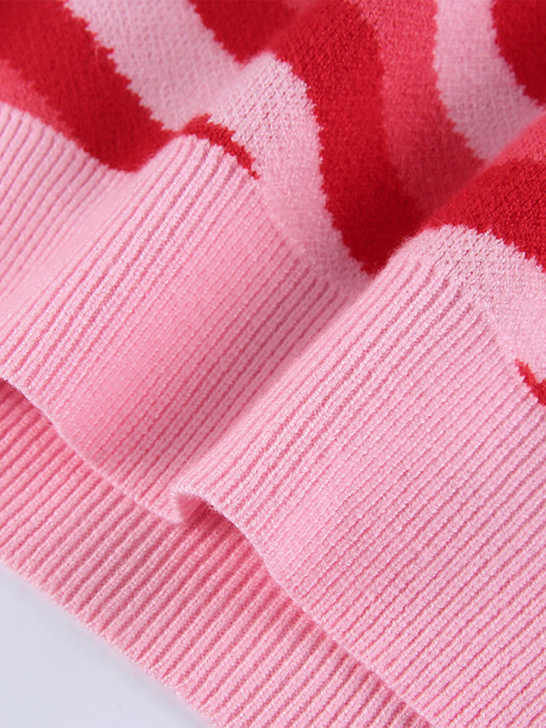 Heart Mock Neck Sweater Vest - Image 10