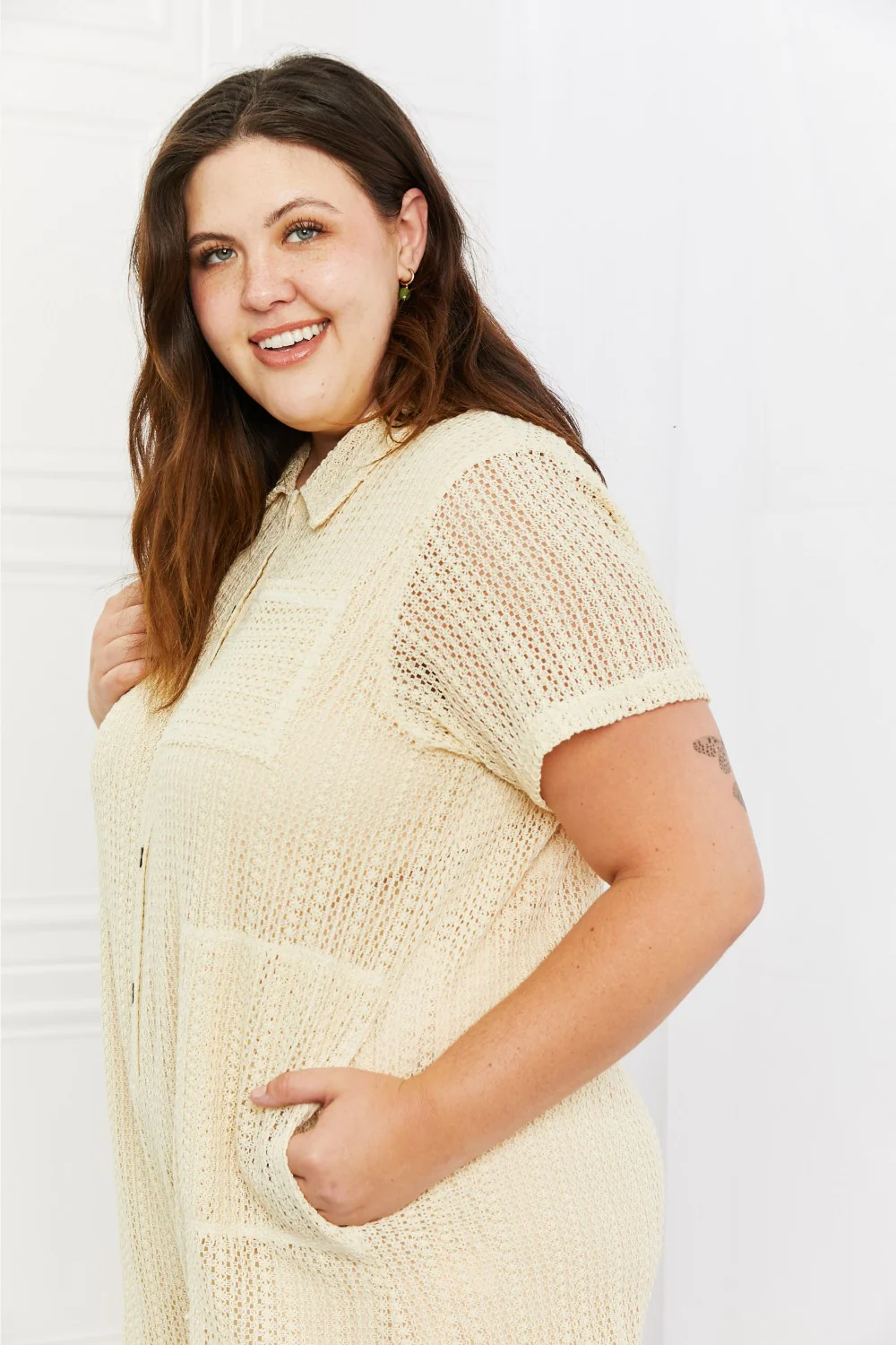 HEYSON Ready For The Day Crochet Romper - Image 3