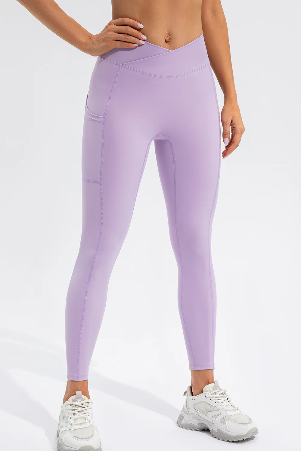 High Waist Active Leggings with Pockets - Image 7