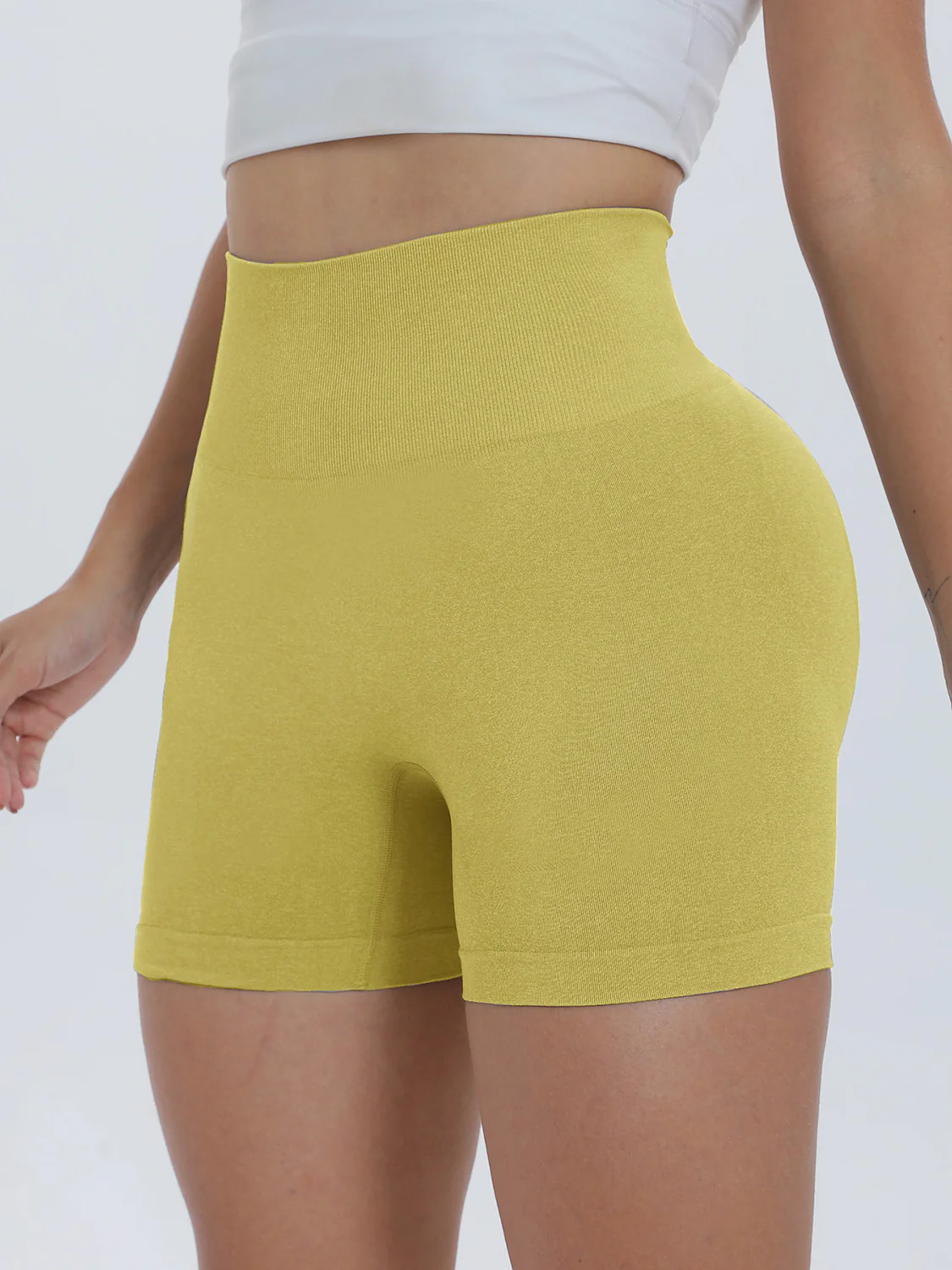 High Waist Active Shorts - Image 18