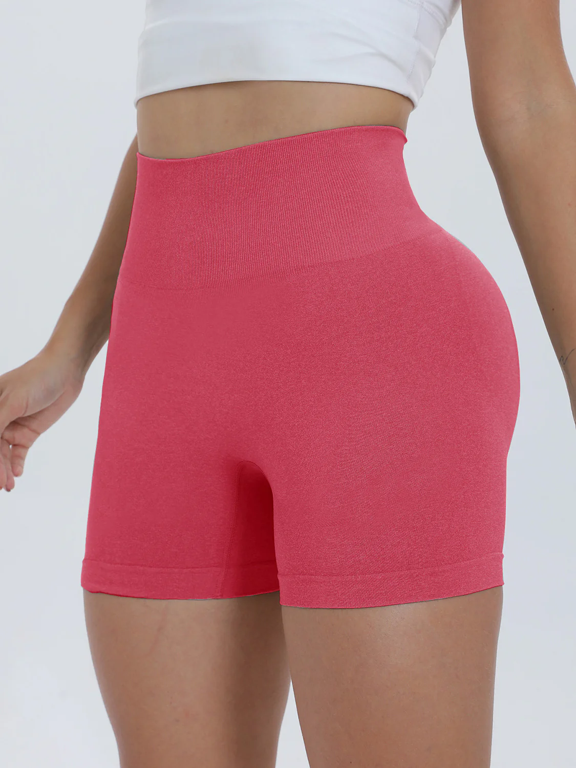 High Waist Active Shorts - Image 24