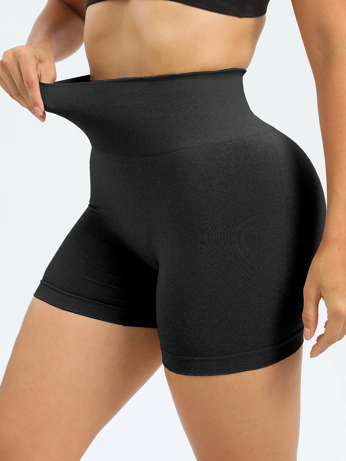 High Waist Active Shorts - Image 5