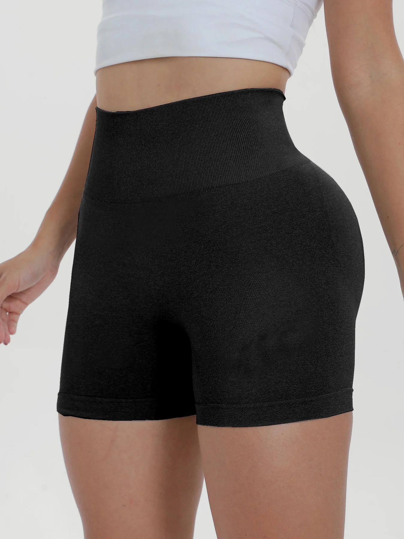High Waist Active Shorts - Image 7