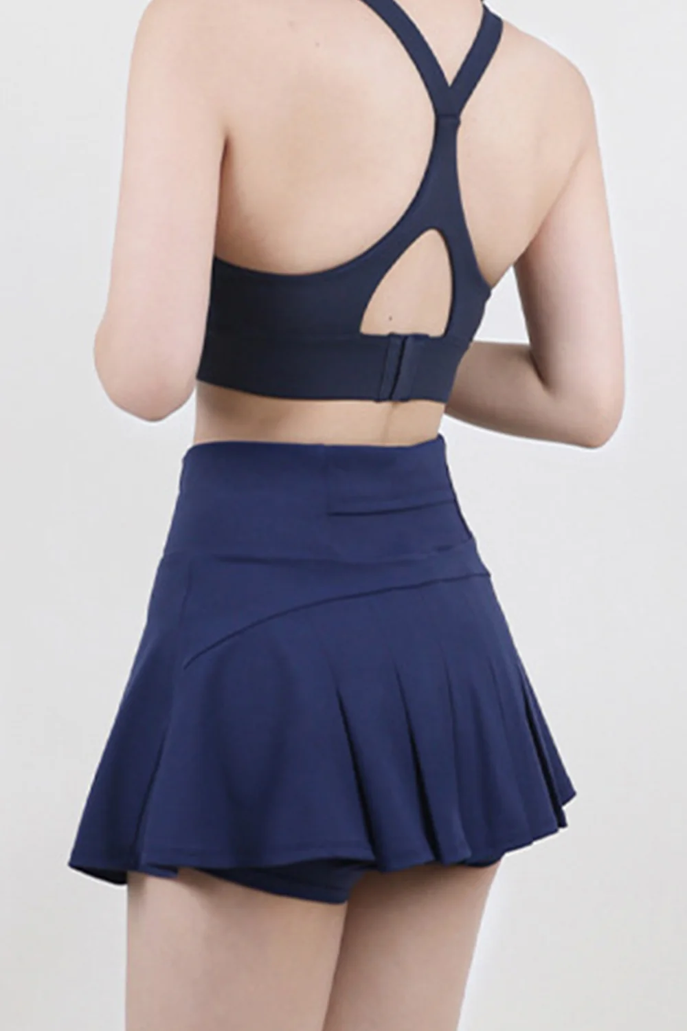 High Waist Pleated Active Skirt - Image 3