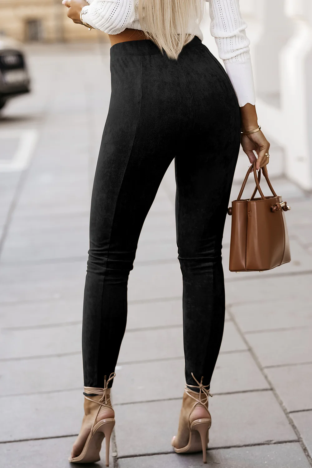 High Waist Skinny Leggings - Image 2