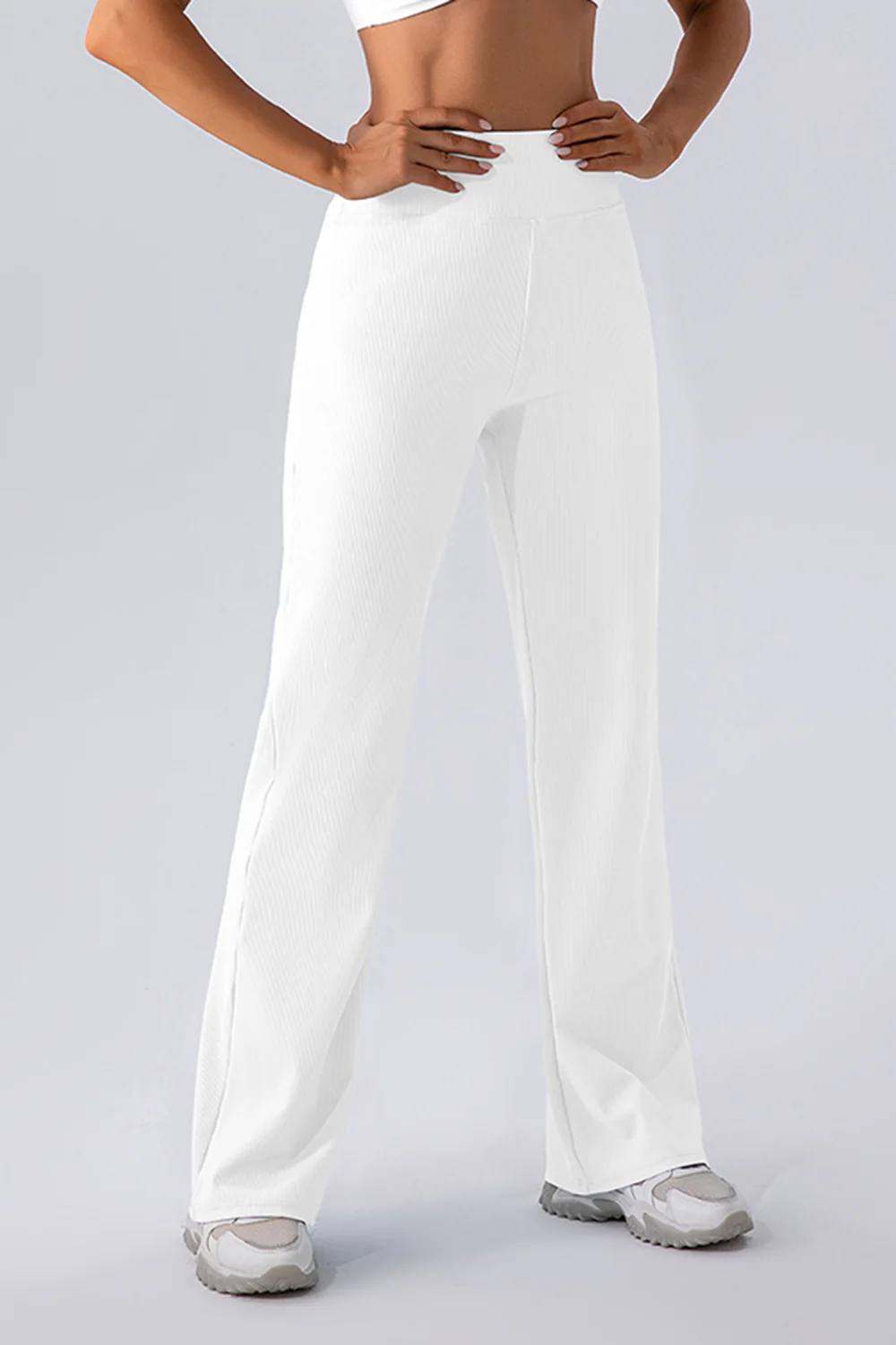 High Waist Straight Active Pants - Image 9