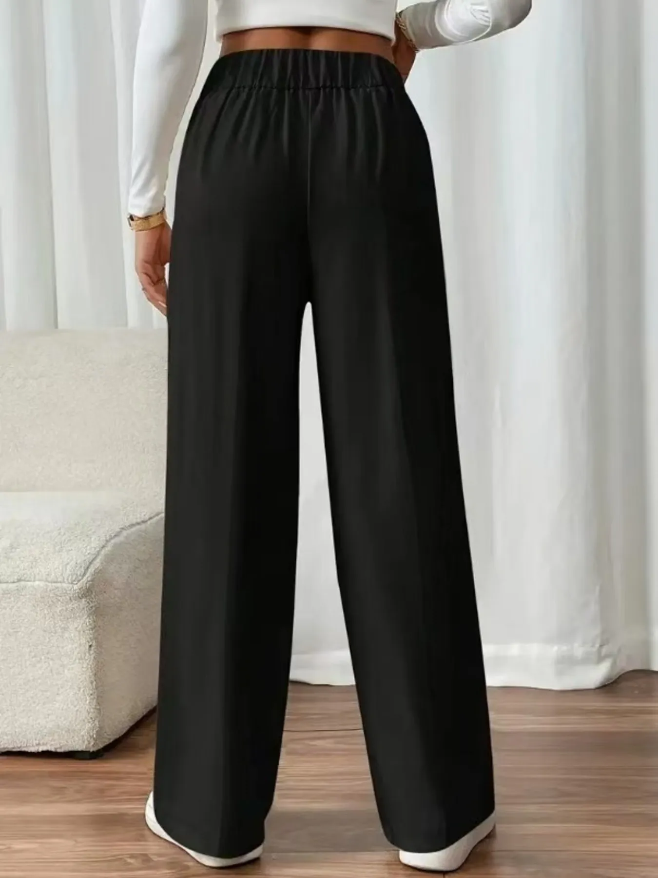 High Waist Wide Leg Pants - Image 2