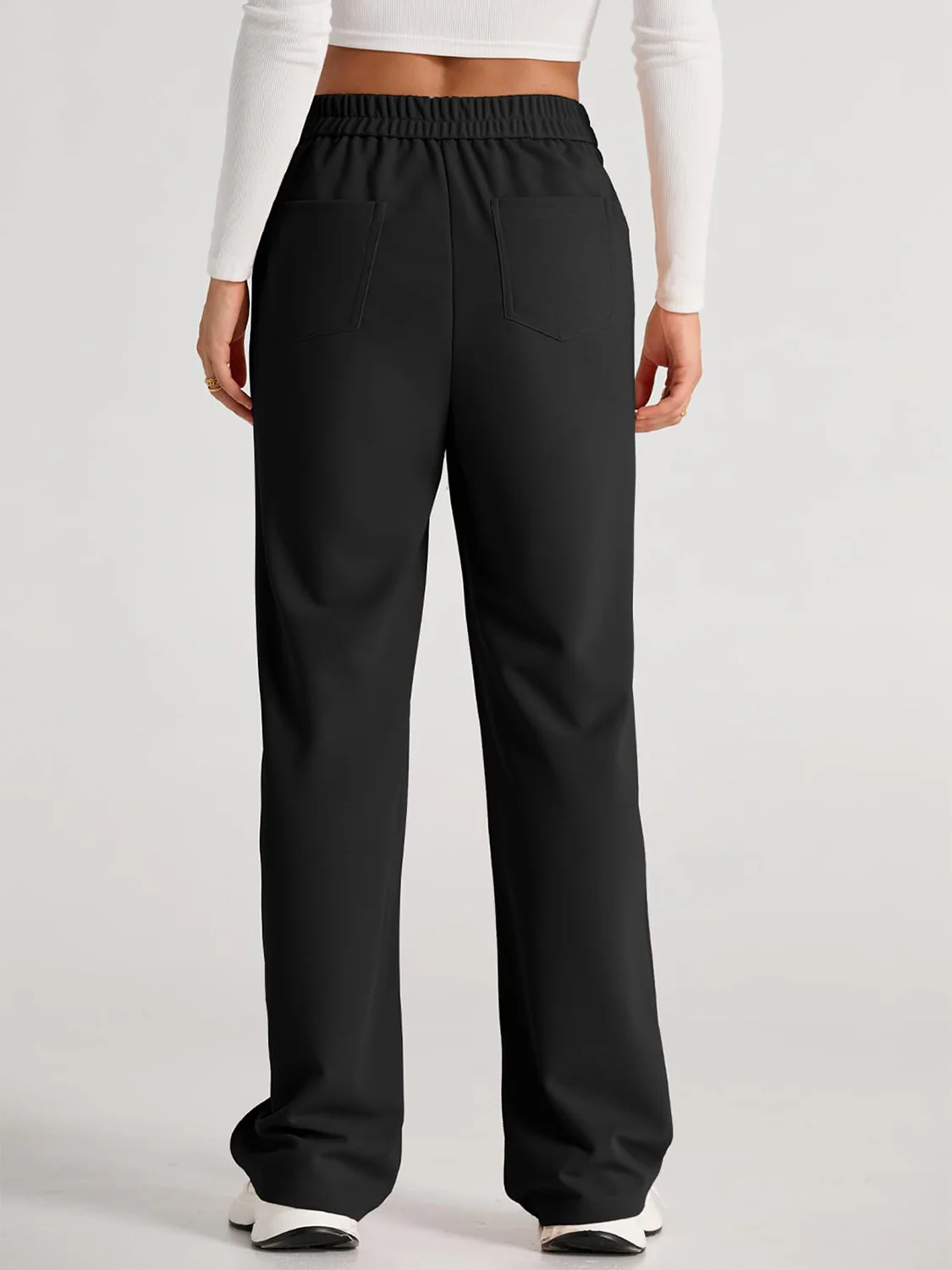 High Waist Wide Leg Pants - Image 3