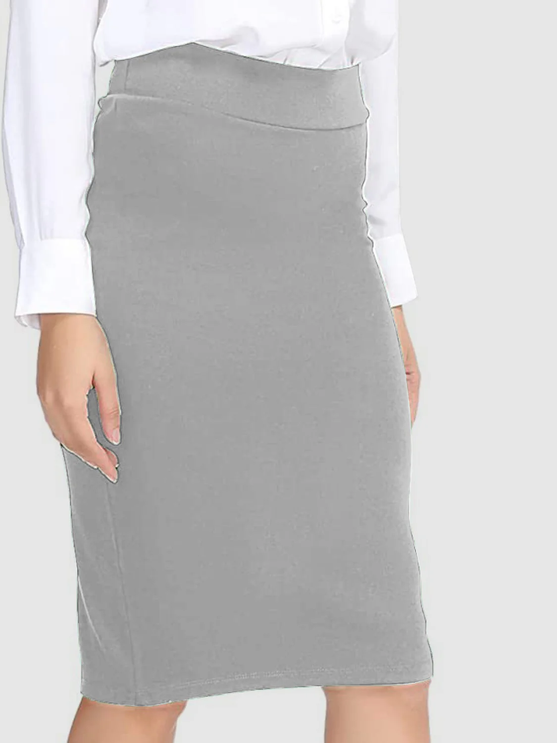 High Waist Wrap Skirt - Image 7