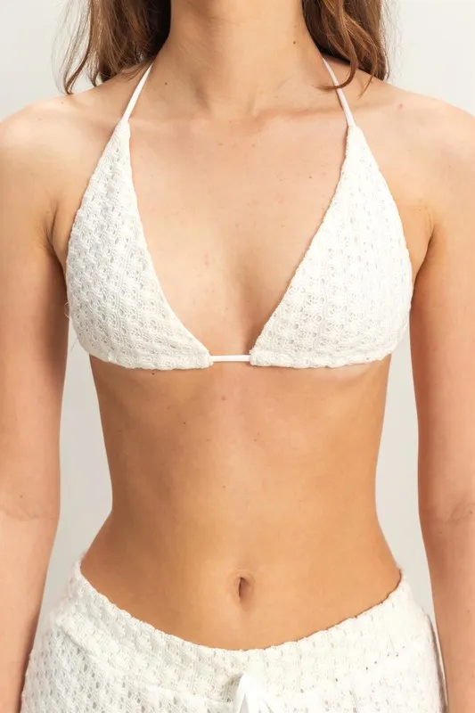 HYFVE Crochet Bra and Drawstring Pants Set - Image 4