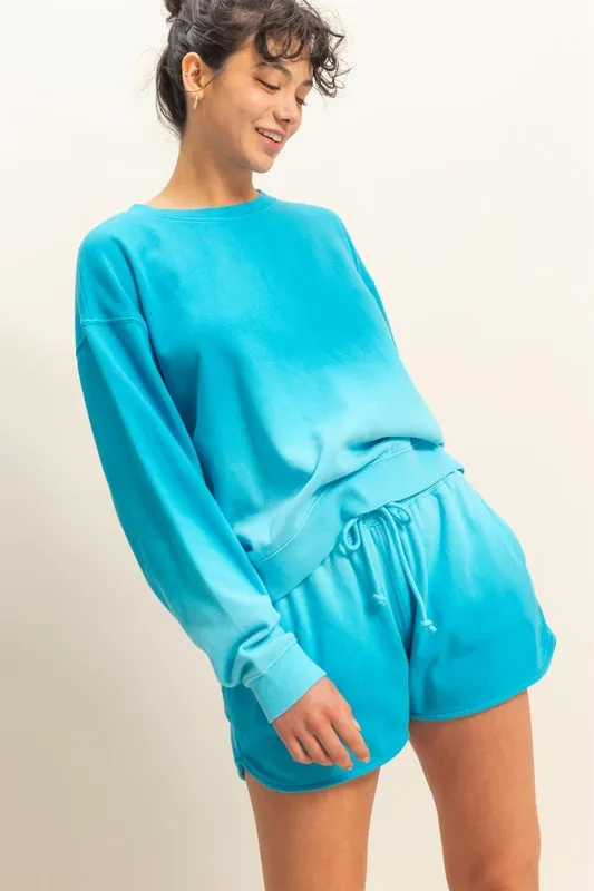 HYFVE Dip Dye Long Sleeve Sweatshirt - Image 2