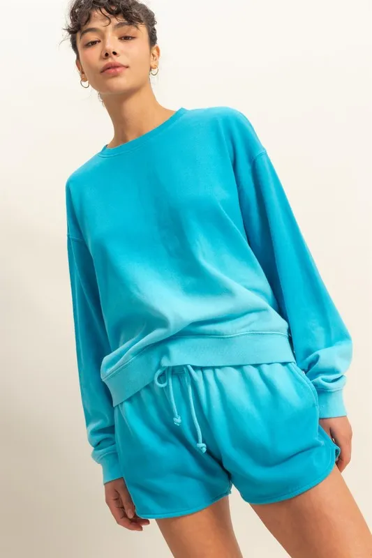 HYFVE Dip Dye Long Sleeve Sweatshirt - Image 4