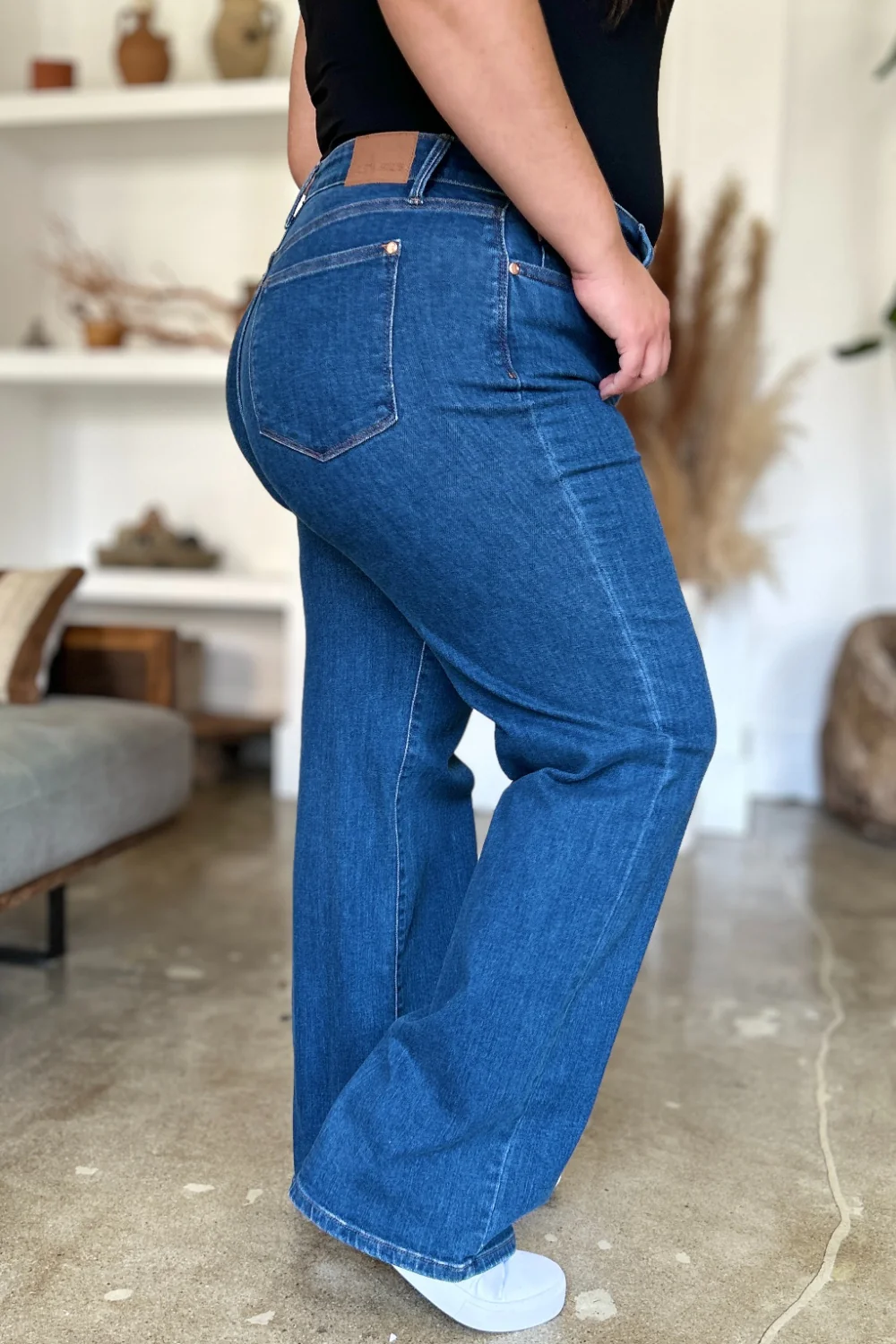 Judy Blue Full Size High Rise Straight Jeans - Image 2