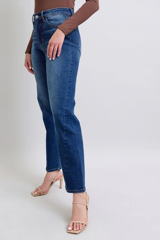 Judy Blue Full Size Side Seam Detail Straight Jeans with Pockets - Image 4