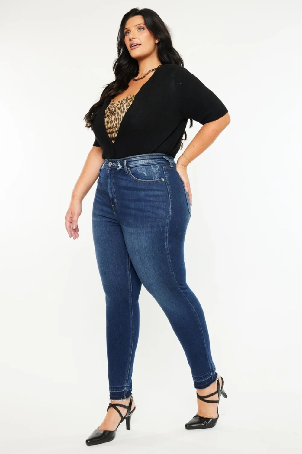 Kancan Full Size High Rise Ankle Skinny Jeans - Image 10