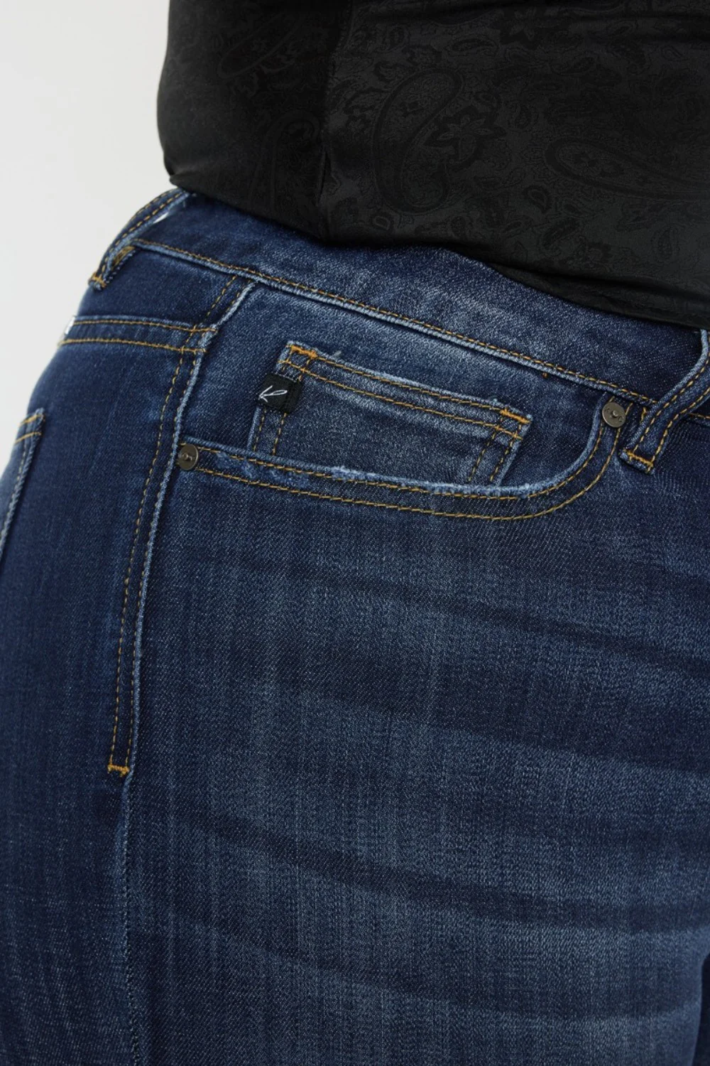 Kancan Full Size Mid Rise Slim Flare Jeans - Image 6