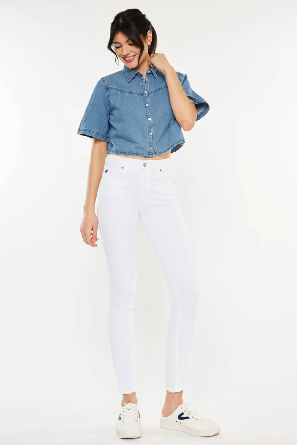 Kancan High Rise Ankle Skinny Jeans - Image 6
