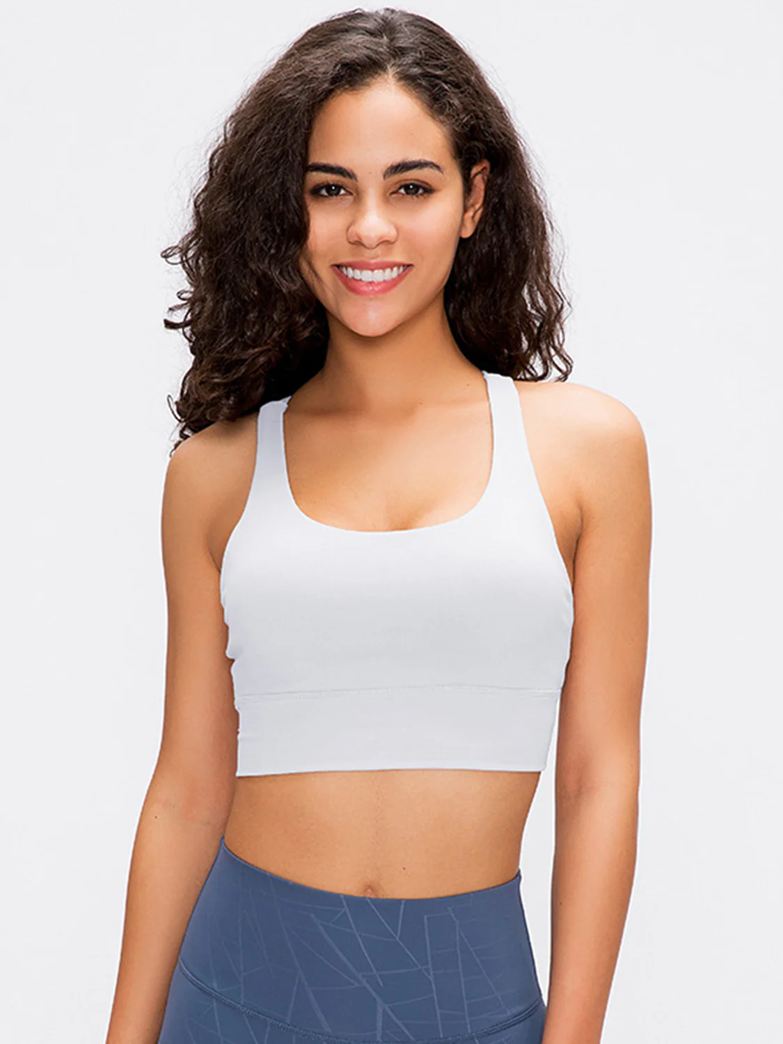 Millennia Crisscross Scoop Neck Active Tank - Image 28