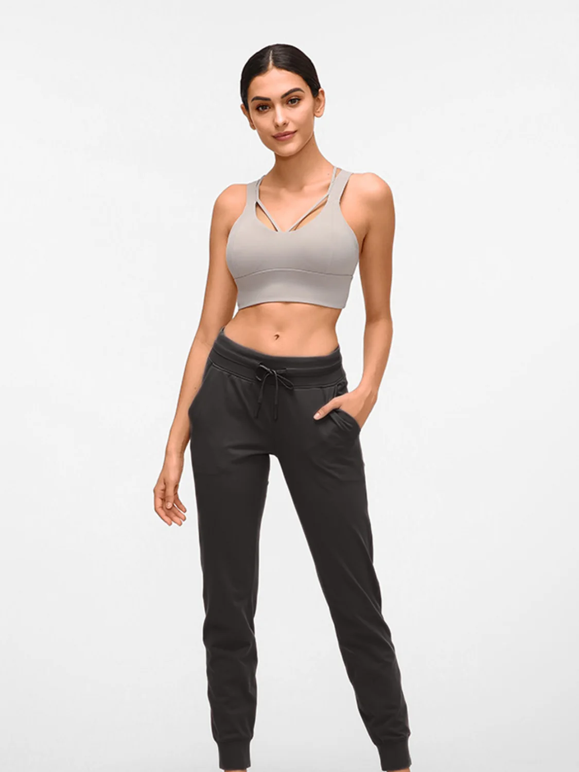Millennia Double Take Tied Joggers with Pockets - Image 6