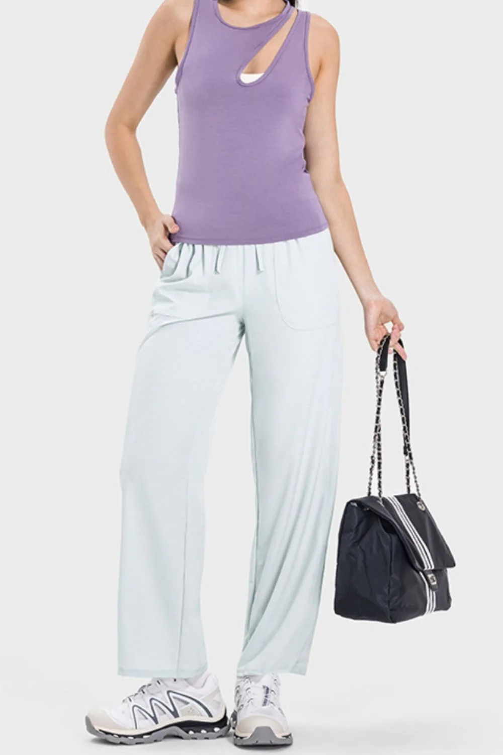 Millennia Drawstring Pocketed Active Pants - Image 4