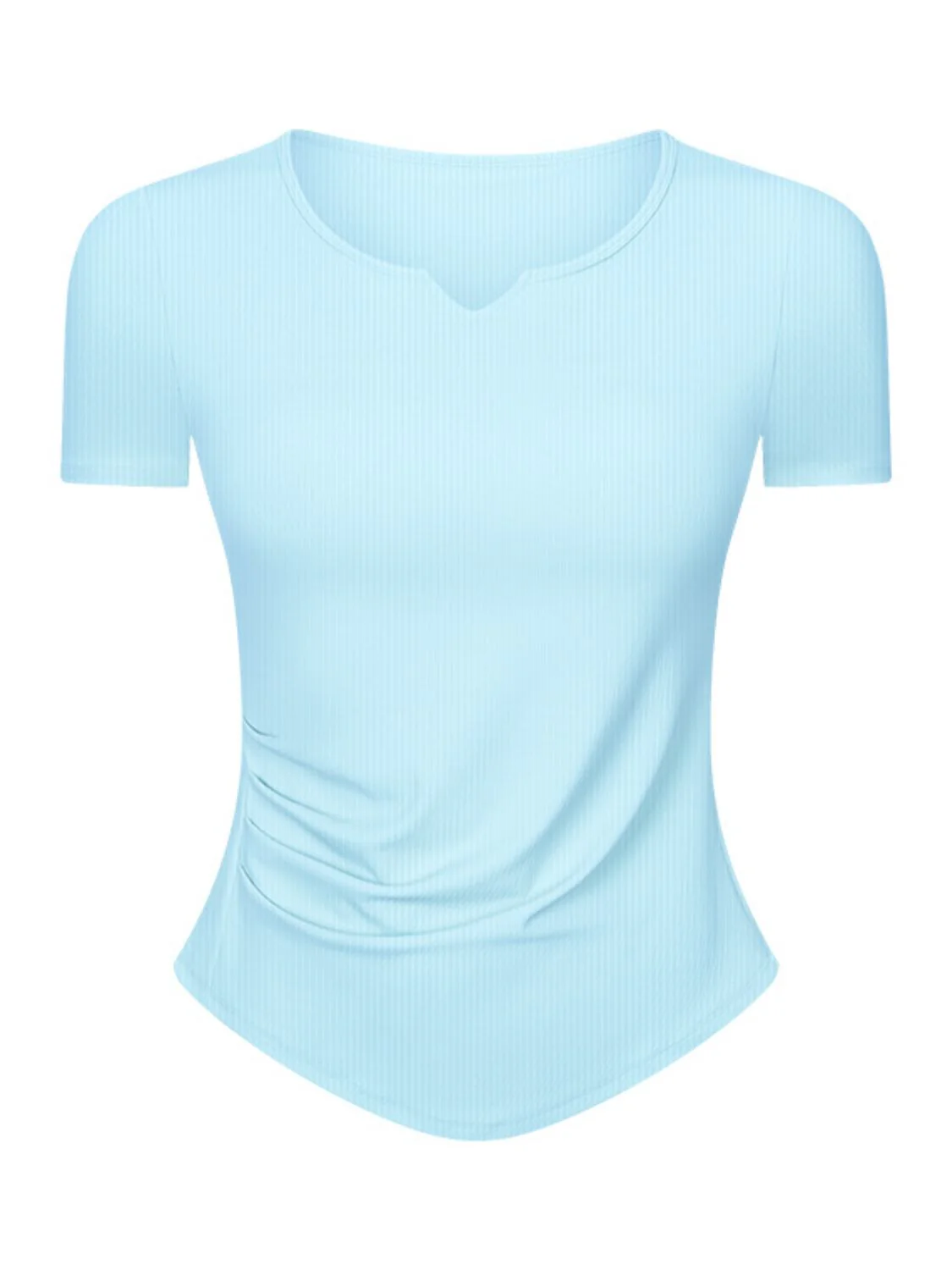 Millennia Notched Short Sleeve Active T-Shirt - Image 3
